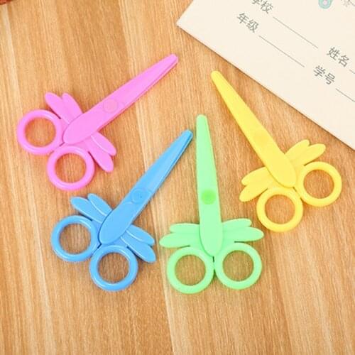 1pcs Candy Scissors Cute Student Craft Scissors Novelty Stationery Hand Shear Crafts Kids Kawaii Kindergarten Supplies