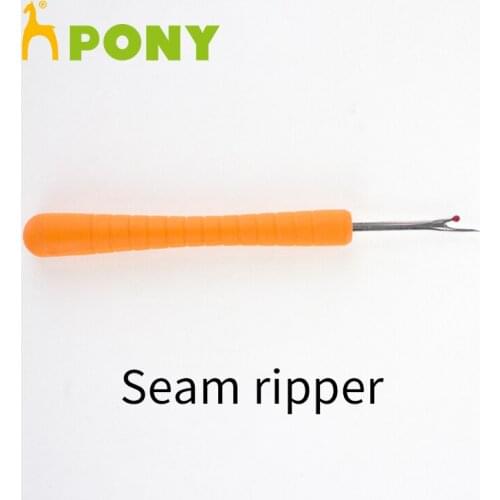 1 Pcs PONY Sewing Cross-Stitch Tools Patchwork Thread Cutter Seam Ripper Take Out Stitches Device Needlework Sewing Accessories
