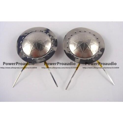 2Pcs 8 ohm Tweeters Diaphragm , voice coil Repair Kit VC 25.5mm 25.4mm Kit