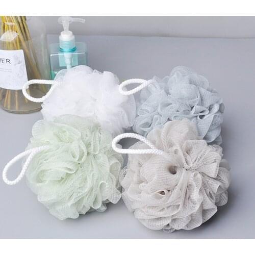 4pcs/set Body Soft Shower flower Mesh Foaming Sponge Bubble Ball Skin Cleaner Cleaning Tools Bath ball Bathroom Accessories