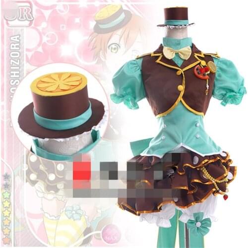 Anime Cosplay Costume lovelive Singing Fruit Awakeness Rin Hoshizora Dress Lolita Dress Woman Dress Z