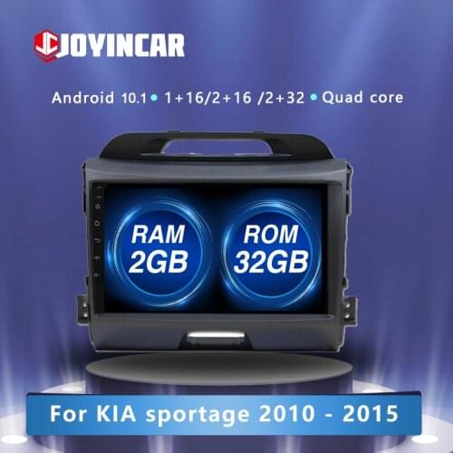 JOYINCAR 2+32G Android 9.1 Car Radio Multimedia Player for KIA Sportage 2010-2015 Navi GPS 2 Din Headunit Autoradio Video WiFi