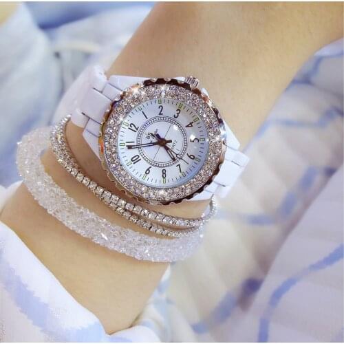 BS bee sister Ceramic Ladies Watch