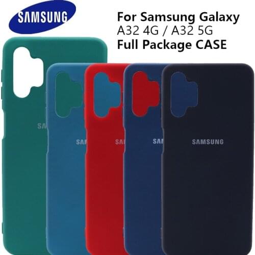 Samsung Galaxy A32 5G 4G Case Liquid Silicone Cover Silky Soft-Touch Finish Back Protective Phone Shell For Galaxy A32 4g 5g