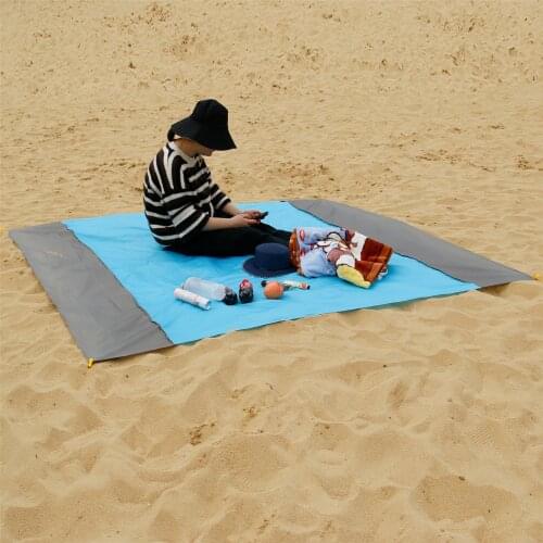 Outdoor Leisure Lawn Mats Color Matching Folding Camping Beach Mats Waterproof Picnic Mats