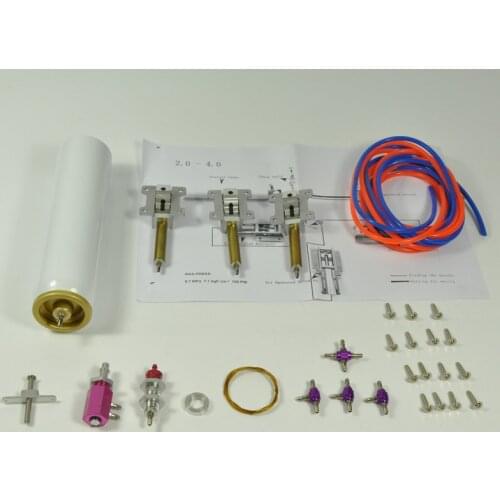 Model RC Plane Remote Control Aircraft Accessories Mini Pneumatic landing gear Set For Under 15 Class Airplane
