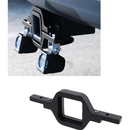Auto Tow Hitch Light Mounting Bracket For Dual LED Backup Reverse Lights OffRoad Truck Light Mount Tow Hitch Mountin