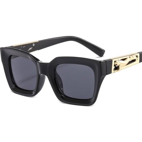 Square Oversized Sunglasses Women Men Luxury Designer New Sun Glasses Famale Retro Eyewear UV400 Shades Oculos