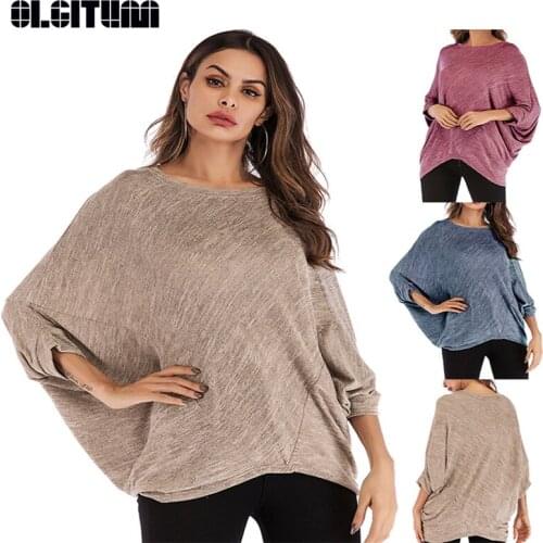 OLGITUM Women's Loose T-Shirts