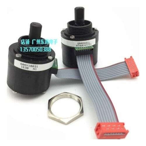 OriginalAmerican GRAYHILL 60AY18031 8 way switch joystick with buttons + photoelectric encoder 60AY18031