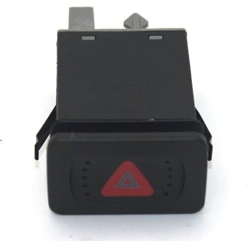 CarTria ngle Hazard Switch Indicator Light Emergency Warning Button For VW Golf 4 Jetta MK4 MKIV 1J0 953 235C