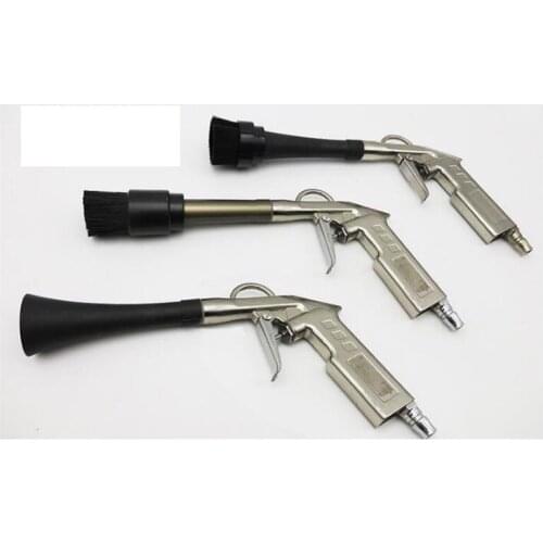 Car cleaning gun high pressure air gun deep cleaning gun interior cleaning car wash tool with brush small head car wash tool