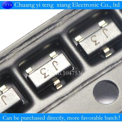 SMD triode S9013 J3 0.5 A / 25VNPN SOT23 transistor (100PCS/lot)