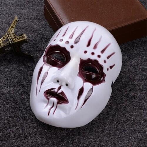 Scary Ghost Skull Black Mask Holloween Mouth Eyes Skeleton Party Full Face Mask Army Games for Halloween Cosplay Party Decor