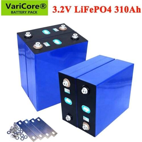 VariCore 3.2V 310Ah lifepo4 battery DIY 12V 24V 310AH Rechargeable battery pack for Electric car RV Solar Energy storage system