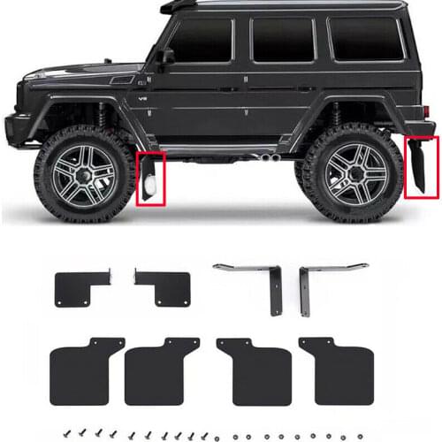 1 Set RC Car Front & Rear Mud Flaps Rubber Fender Mudguard Guard For TRX4 G500