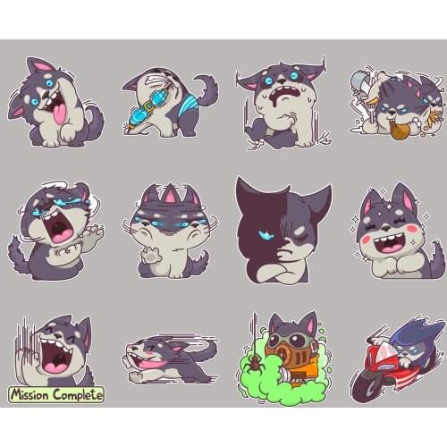 30 cartoon puppy stickers/exquisite stickers/decorative stickers/DIY craft photo album