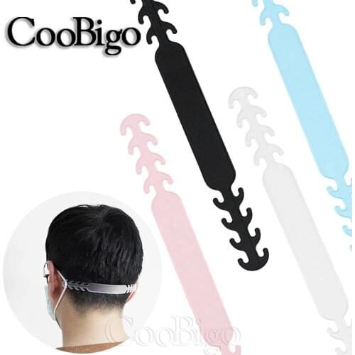 50Pcs 4-Level Adjustable Masks Strap Extender Ear Rope Grip Hook Clip Belt Anti-Slip Mask Extension Buckle Holder for Kid Adult