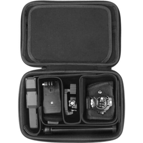 Sunnylife Carrying Case Waterproof Portable Bag Storage Box for DJI OSMO Action Selection Of High-Grade Cobalt Stone Pu Leather