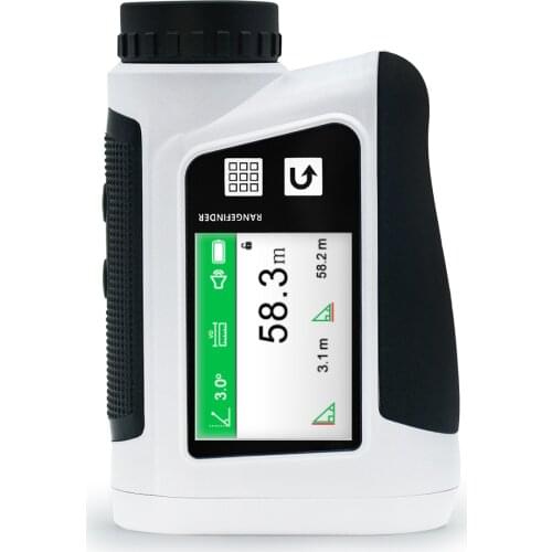 2021 Golf Rangefinder Slope adjust Flag-Lock Laser Range finder Distance Meter 거리측정기 Portable Telescope Rechargeable for Hunt