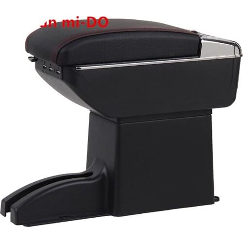 For Datsun on-DO Armrest Box Datsun mi-DO Universal Car Central Armrest Storage Box cup holder ashtray modification accessories