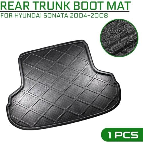 For Hyundai Sonata 2004 2005 2006 2007 2008 Car Floor Mat Carpet Rear Trunk Anti-mud Cover