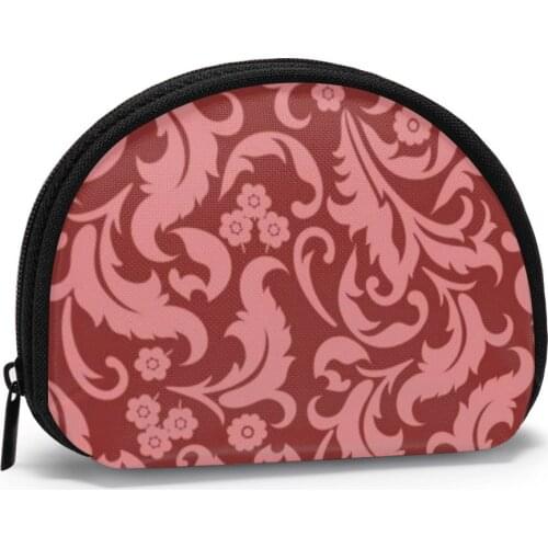 Kawaii Coin Purses Women Wallets Small Floral Pattern Print Card Holder Key Bag Money Bags for Girls Ladies Purse Kids Children