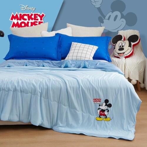 Disney Cartoon Mickey Minnie mouse Summer Quilt Sofia Princess Dumbo Thin Bedding For Baby Boys Girls Children 200x230cm Blanket