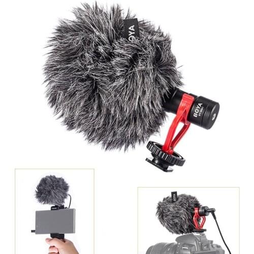 BOYA BY-MM1 Microphone Mic Shotgun Universal Cardiod for iPhone 7 Samsung S7 Smartphone DSLR Camera canon nikon sony Camcorder