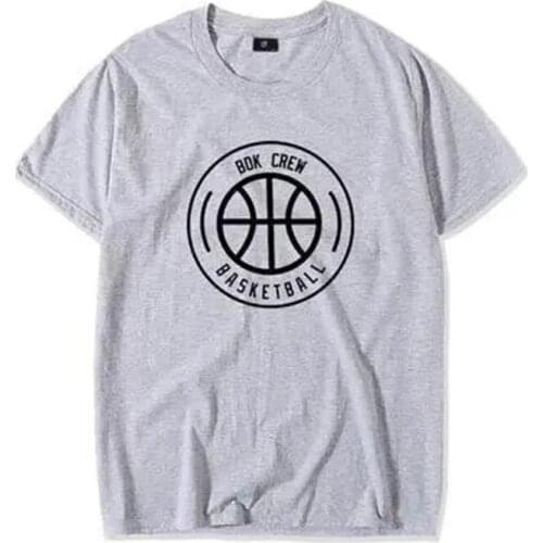 New Popular Top Short-Sleeved Mens And Womens Short-Sleeved Summer Hip-Hop Street Basketball Short-Sleeved Sports Plus Size