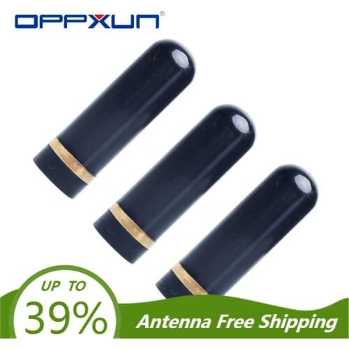 Oppxun SMA-M/BNC/TNC/SMA-F Dual Band Antenna UHF+VHF SRH805S Walkie Talkie For Baofeng/YAESU/Vertex/ICOM/Kenwood/Linton/PUXING