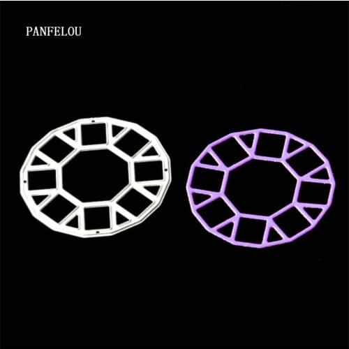 PANFELOU Metal craft Diamond eyes paper die cutting dies for Scrapbooking/DIY Easter wedding Easter cards