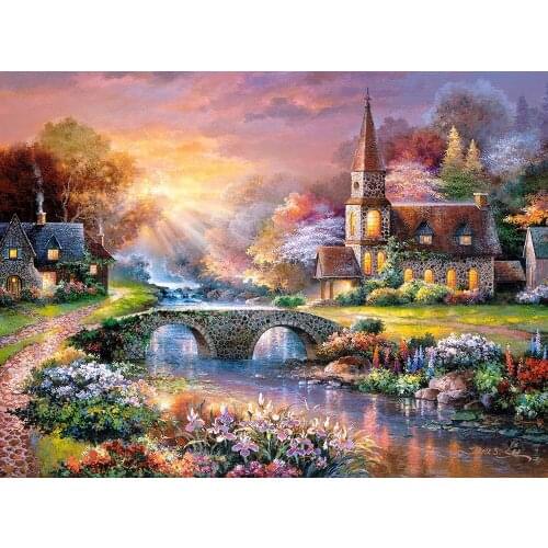 Jigsaw Puzzle 3000 Pieces Cartoon Adults Relieve Stress High Quality Puzzles Educational Toys Kids Toys Birthday Gift BC50PT