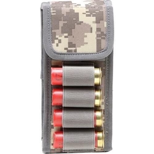 Portable Tactical Anti-corrosion 12G Bullets Package Hunting Shells Package CS Field 16-Hole Bullet Hunting Bags