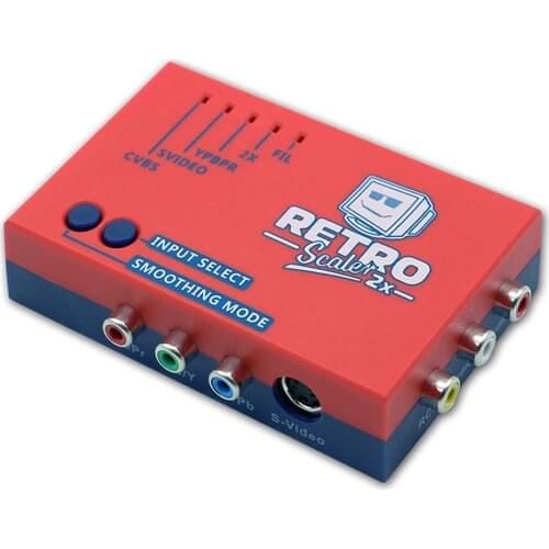 RetroScaler2x A/V to HDMI-compatible Converter and Line-doubler Dreamcast/Saturn/MD1/MD2 Consoles For Retro PS2/N64/NES