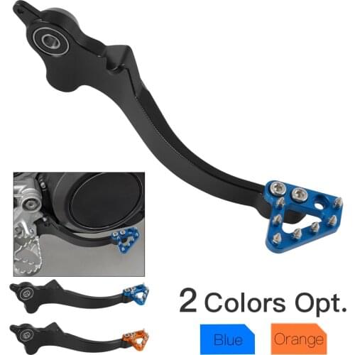 NiceCNC Motorcycle Brake Pedal Lever Anti-slip CNC Footrest For Husqvarna 701 Enduro/701 Supermoto 2016-2019 2017 2018