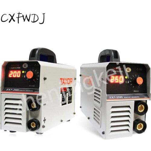 Welding Machine Single-Phase Digital Display 220V Voltage ZX7-200I 250I Household industrial Dual-purpose Copper Welding Machine