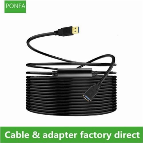USB 3.0 Male to Female Extension Cable USB Cable Extender Data Cord for Laptop PC Smart TV PS4 Xbox One SSD USB to USB 8m/12m