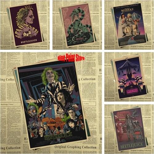 Horrible Movie Kraft paper poster Wall Art Wall Pictures For Living Room Decoration