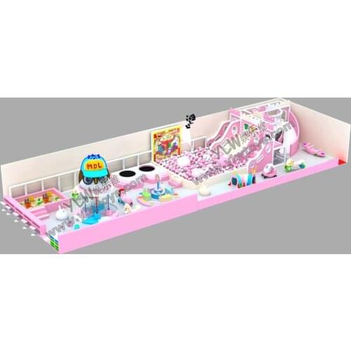 YLW big indoor playground trampoline park electric soft toys YLW-IN20191122