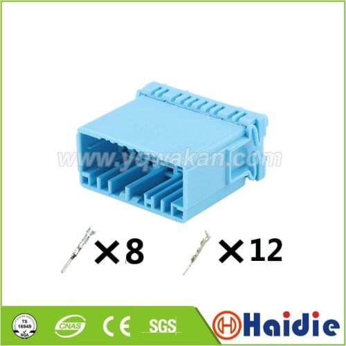 2sets auto 20pin molex cable housing JAE plug wiring harness female unsealed connector MX5-A-20P-C