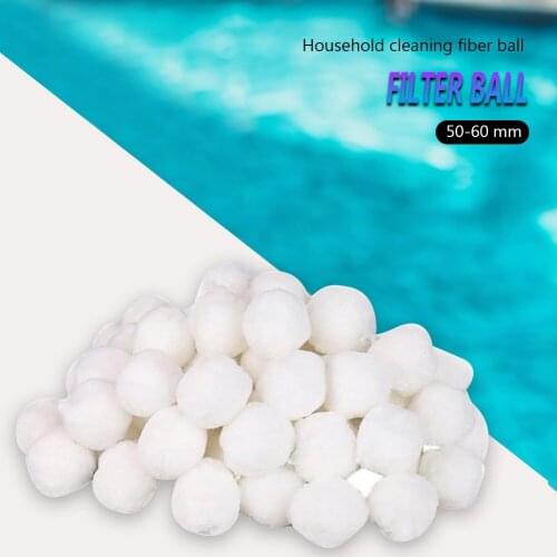 200g/500g/700g Swimming Pool Filter Balls Swimming Pool Water Purification Cleaning Tool Fiber Ball Water Sport Accessories