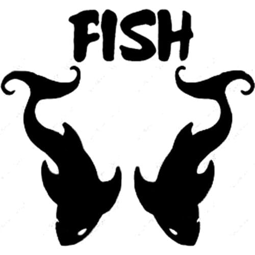 35cm Tribal Fish Fashion Decor Car Sticker Car Styling Vinyl Decal