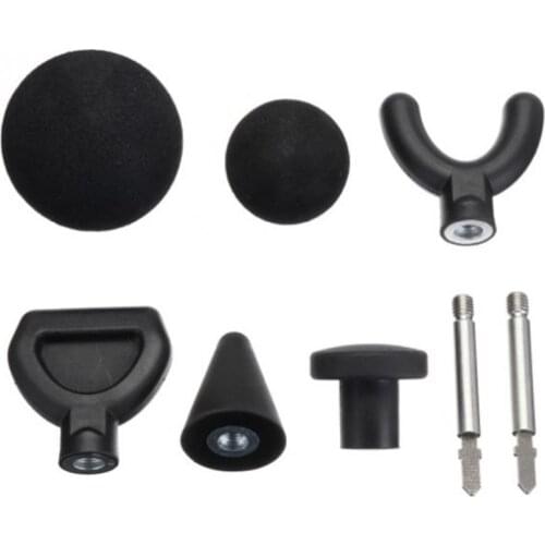 6Pcs Massage Tips Muscle Relaxation Massage Guns Attachments Massage Tip & Bit Adapter Extended Heads For Jigsaw/Worx