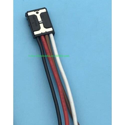8E0 971 832 Free shipping 4 Pin/Way Modified Plug Connector Socket With 15cm 20 AWG wire