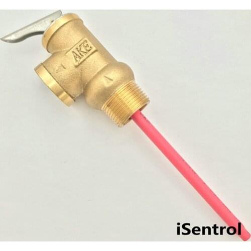 90 Celsius PT safety valve WYA-20 Dn20 G3/4" temperature and pressure safety valve