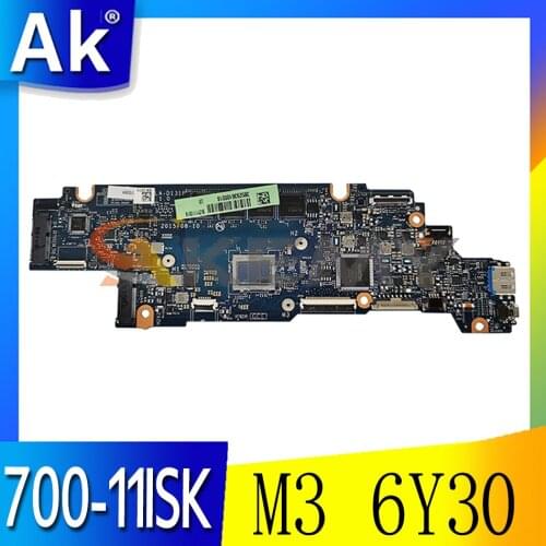 Akemy BIZY1 LA-D131P For Lenovo YOGA 700-11ISK YOGA 700-11 Laptop Motherboard CPU M3 6Y30 8G RAM 100% Test Work