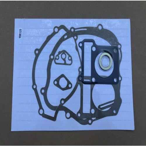 Motorcycle Accessories Engine Complete Gasket Set case for YAMAHA YBR125 YBR 125 full car gasket cylinder head gasket