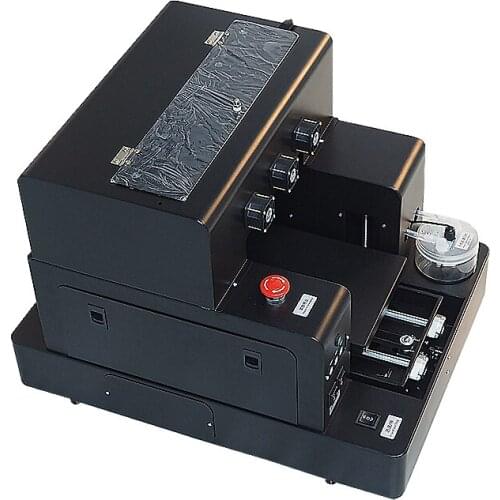 Automatic UV with embossed printing effect for plastic, cylinder ,acylice tec print machine