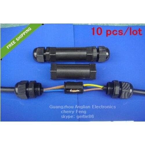 Free Shipping! 2,3pin electrical connector,cable connector,waterproof connector specially for LED streetlight